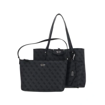 Imagen de Guess Brenton Bolso shopping, Mujer, Talla: One Size, Coal logo