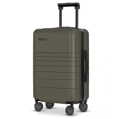 Imagen de ETERNITIVE Maleta Viaje Grande I Rígida de Policarbonato &amp; ABS Tamaño: 74 x 45 31 cm Capacidad: 98L con Cerradura TSA Ruedas 360 Oliva