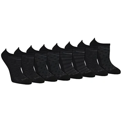 Imagen de Saucony Rundry Performance Super Lite No Show Athletic Socks, (8 Pairs) Calcetines, Moda Negra Pares), M (Pack de 8) para Mujer