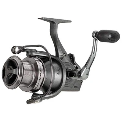 Imagen de Mitchell Full Runner MX8 9000 Baitrunner Carrete de Pesca Compacto con Gran Capacidad línea y Alta Velocidad recuperación