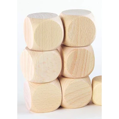 Imagen de TickiT 73923 Natural Wooden Heuristic Cubes Pack of 6