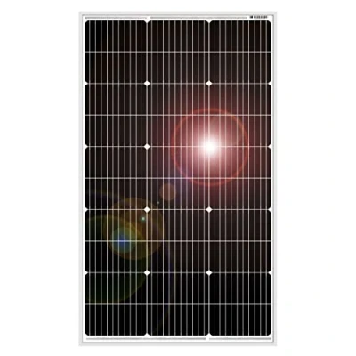 Imagen de DOKIO Panel Solar 100W 18V monocristalino alta eficiencia robusto para carga de batería 12v