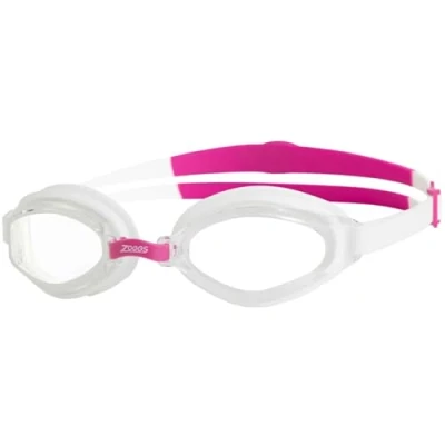 Imagen de Zoggs Endura MAX Swimming Goggles, Unisex Adult, White/Pink/Clear