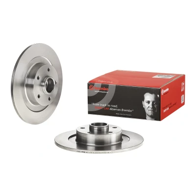 Imagen de BREMBO 08.A826.37 Disco de freno 300 11 5 macizo con juego cojinetes rueda, anillo sensor ABS RENAULT: Latitude