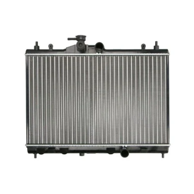 Imagen de THERMOTEC D71033TT Radiador, refrigeración del motor Aluminio 380 598 23 Caja de cambios manual Aletas unidas mecánicamente NISSAN: Juke