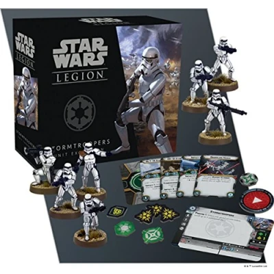 Imagen de Atomic Mass Games, Star Wars: Legion Stormtrops, expansión, Mesa de Trabajo, 2 Jugadores, a Partir 14 años, 120 180 Minutos, alemán