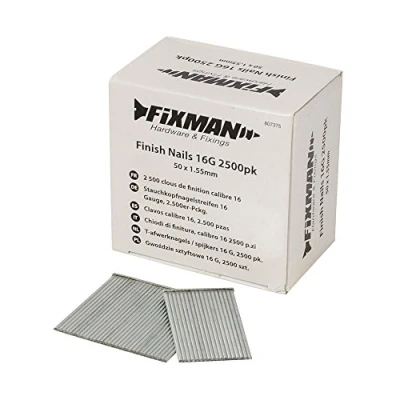 Imagen de Fixman 807375 Clavos Calibre 16, Set de 2500 Piezas