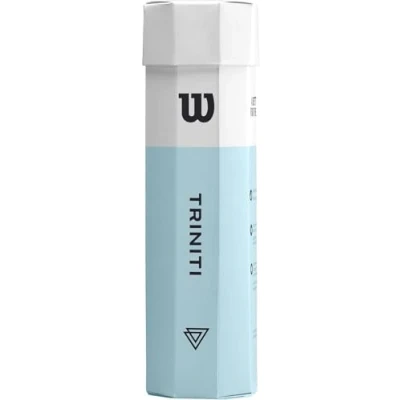 Imagen de Wilson Triniti 4 Sleeve, Tennis Balls Unisex Adulto, Amarillo, NS