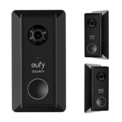 Imagen de UIQELYS Soporte de montaje en pared para eufy Security, timbre inalámbrico video (funciona con batería) resolución HD 2K