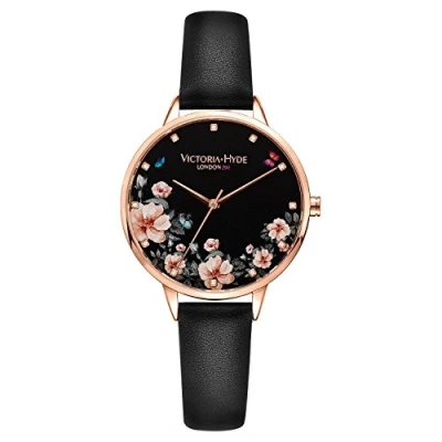 Imagen de VICTORIA HYDE Floral Mujeres Reloj de Pulsera Cuarzo Correa Cuero