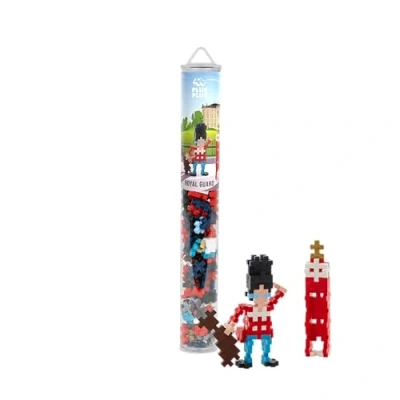 Imagen de PLUS Tubo de 100 Piezas la Guardia Real Juego construcción para niños a Partir 3 años PP4314
