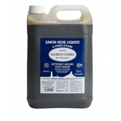 Imagen de Marius Fabre 529 Jabón líquido del hogar tradicional tradicional, negro, 5L