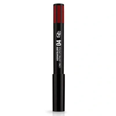 Imagen de SALERM Barra de Labios Hidracolors Brillo Color True Red Textura Cremosa Cobertura Total y Duradera Pintalabios Hidratante Efecto