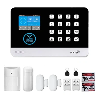 Imagen de JC Sistema de alarma inalámbrico 4G y WiFi para Home Office