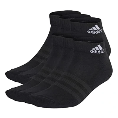 Imagen de adidas Performance Cushioned Sportswear Ankle 6 Pairs Calcetines de deporte, Talla: 28 30, Black/white