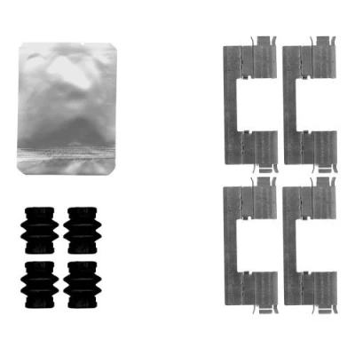 Imagen de Kit d&#039;accessoires, plaquette de frein à disque TEXTAR 82548100