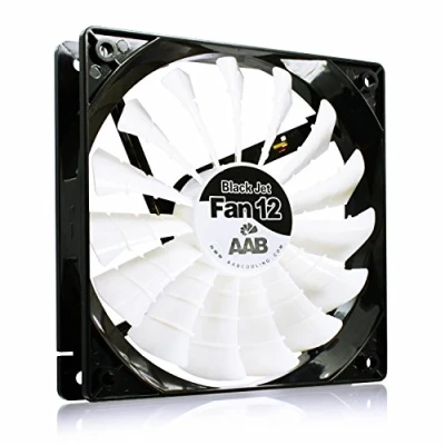 Imagen de AABCOOLING Black Jet Fan 12 Un Silencioso y Muy Efectivo Ventilador PC, 120mm, 12cm, Cooler, Ventiladores, 170 m3/h, 1600 RPM 20,9 dB(A)