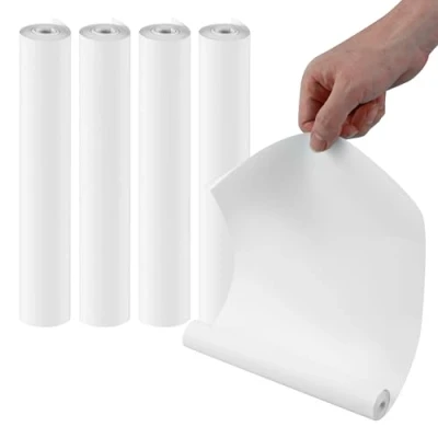 Imagen de 4 Rollos papel termico impresora A4,210mm x 30mmx8.7m de para térmica, térmica A4, impresión errores, archivo sitio web fotos