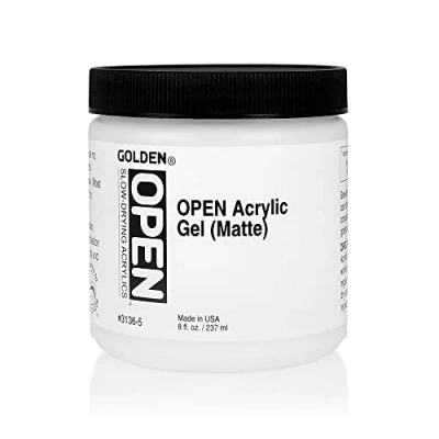 Imagen de Golden Open Acrylic Gel 8 Oz Matte