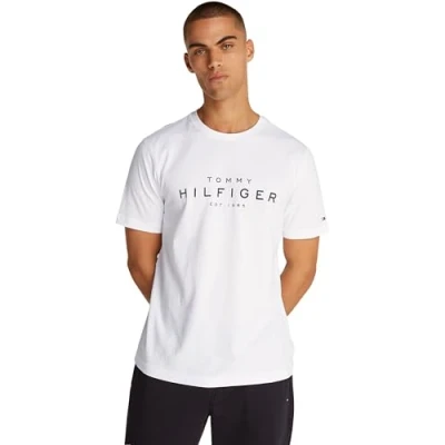 Imagen de Tommy Hilfiger BIG TEE Camiseta estampada, Hombre, Talla: XS, White