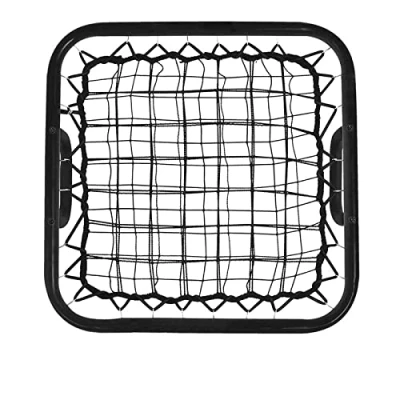 Imagen de ETRAVEL Red de entrenamiento fútbol Pro Rebounder Net mano Rebotador rebote para portero (negro)