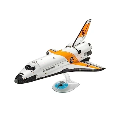 Imagen de Revell Juego de construcción maqueta I Set regalo James Bond Moonraker detallado Kit 64 piezas Escala 1:144 para niños y adultos a partir 12 años, tamaño