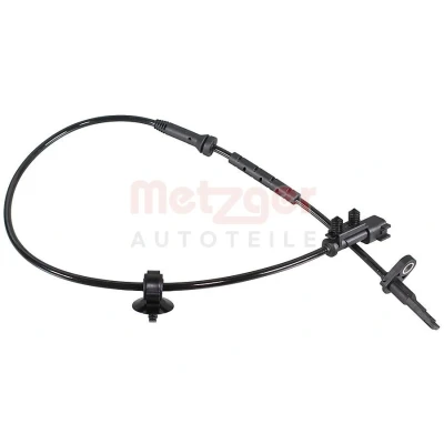 Imagen de METZGER 09001574 Sensor de ABS Eje trasero izquierda, trasero, derecha