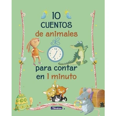 Imagen de 10 cuentos de animales para contar en 1 minuto (Cuentos minuto) infantiles)