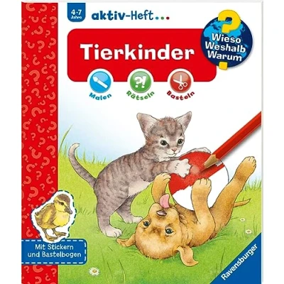 Imagen de Wieso? Weshalb? Warum? aktiv Heft: Tierkinder