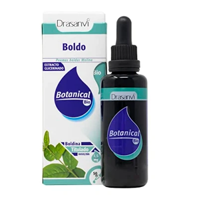 Imagen de DRASANVI BOTANICAL BIO BOLDO CERTIFICADO Ayuda a la salud del hígado, gracias sus propiedades hepatoprotectoras VEGANO SIN GLUTEN 50ml