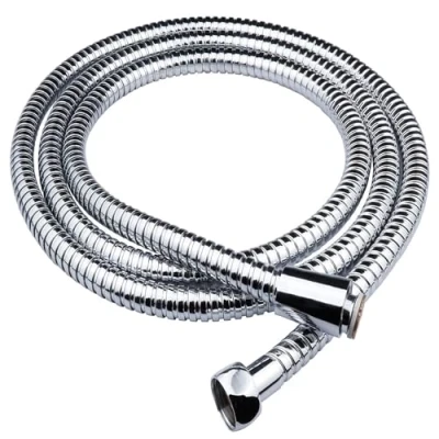 Imagen de manguera ducha 2,5m universal acero inoxidable flexible anti torsion conexion de 250 cms flexo cable 2,5 metros mangueras tubo