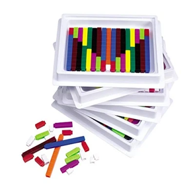Imagen de Learning Resources Cuisenaire Varillas de plástico conexión para aula