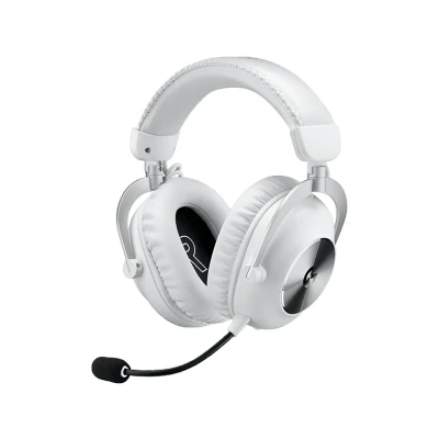 Imagen de Auriculares gaming Logitech G Pro X 2, Inalámbrico, Bluetooth, Transductor de grafeno, 7.1 DTS, PC/PlayStation/Nintendo, Blanco