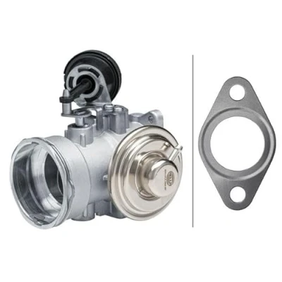 Imagen de HELLA 6NU 014 864 671 Válvula EGR neumático con juntas VOLKSWAGEN: Caddy 3, SEAT: Altea, SKODA: Octavia II Hatchback, 2 Combi