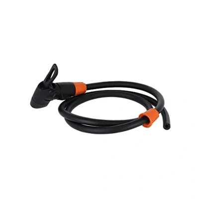 Imagen de SKS Cabezal de bomba con manguera válvula múltiple para compresor aire 12.0, bomba, rosca M12x1, negro, 80 x 2 cm