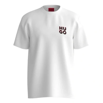 Imagen de HUGO Dimento 2 PACK Camiseta básica, Hombre, Talla: Large, White