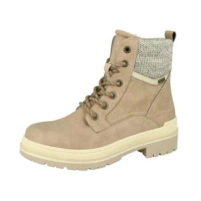 Imagen de TOM TAILOR 4291904, Bota a la Altura de Pantorrilla Mujer, Beige, 38 EU