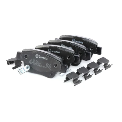 Imagen de BREMBO P 83 047 Juego de pastillas freno con avisador acústico desgaste accesorios TOYOTA: Corolla Verso, Avensis II Hatchback norauto,