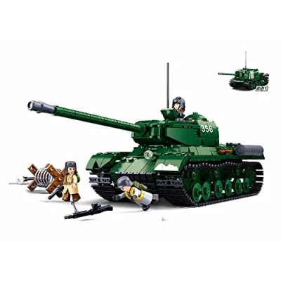 Imagen de Sluban M38 B0979 Army, Battle of Budapest, IS2 Tanque Pesado/ISU Destructor de Tanques, 845 Piezas