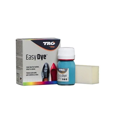 Imagen de TRG The One Easy Dye, Pintura para restaurar el color del zapatos de cuero, 165 Turquesa, 25 ml