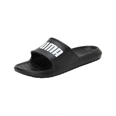 Imagen de PUMA Divecat V2 Lite, Slide Sandal Unisex Adulto, Black White, 48.5 EU
