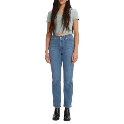 Imagen de Levi&#039;s Classic Straight Jeans, Azul (Lapis Speed), 31W / 30L para Mujer