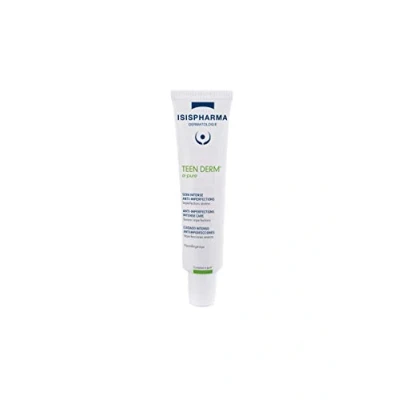 Imagen de ISISPHARMA TEEN DERM α pure Cuidado antimanchas severo Purifica y calma para pieles mixtas a grasas Extracto de Knotweed, ácido salicílico aceite aguacate Productos franceses