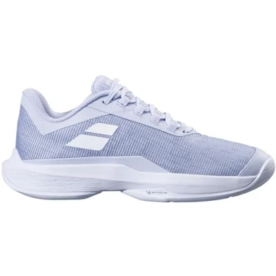 Imagen de Babolat Women, Zapatillas de Tenis para Mujer Jet Tere All Court, Sujeción, Amortizado, Tecnología Activa Flexión, Suela Transpirable Ortholite, Marca Francesa, Xenon Blue/White, Talla EU 42.5