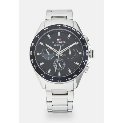 Imagen de Tommy Hilfiger OWEN Reloj silvercoloured/black, Hombre, Talla: One Size, Silver coloured/black