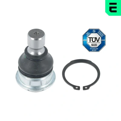 Imagen de OPTIMAL G3 1034 Rótula de suspensión debajo, Eje delantero, izquierda, derecha con circlip 48,7 para brazo oscilante transversal