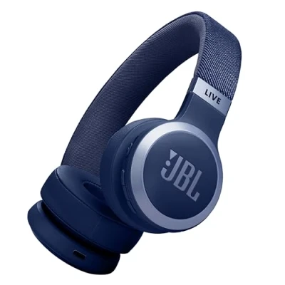 Imagen de Auriculares inalámbricos JBL Live 670 NC, Cancelación ruido adaptativa, Autonomía hasta 65 h, Azul