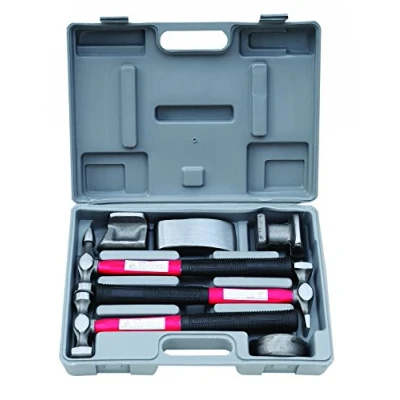 Imagen de Hilka Tools 12750007 Pro Craft Panel Beating Kit, Plata, Juego de 7 piezas