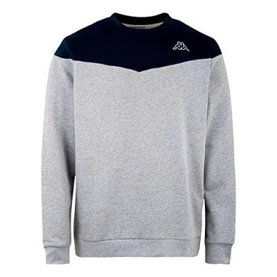 Imagen de Kappa ELADAX Sudadera, Hombre, Gris, S