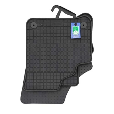 Imagen de PETEX Alfombrillas de Goma 62511 para e Up a Partir 09/2019, Color Negro, 4 Unidades